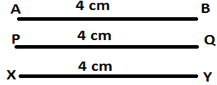 figure it is clear that AB=XY