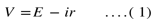 terminal voltage