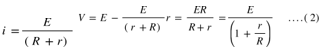 terminal voltage