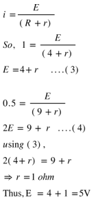 terminal voltage