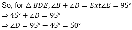 Calculate the value of x